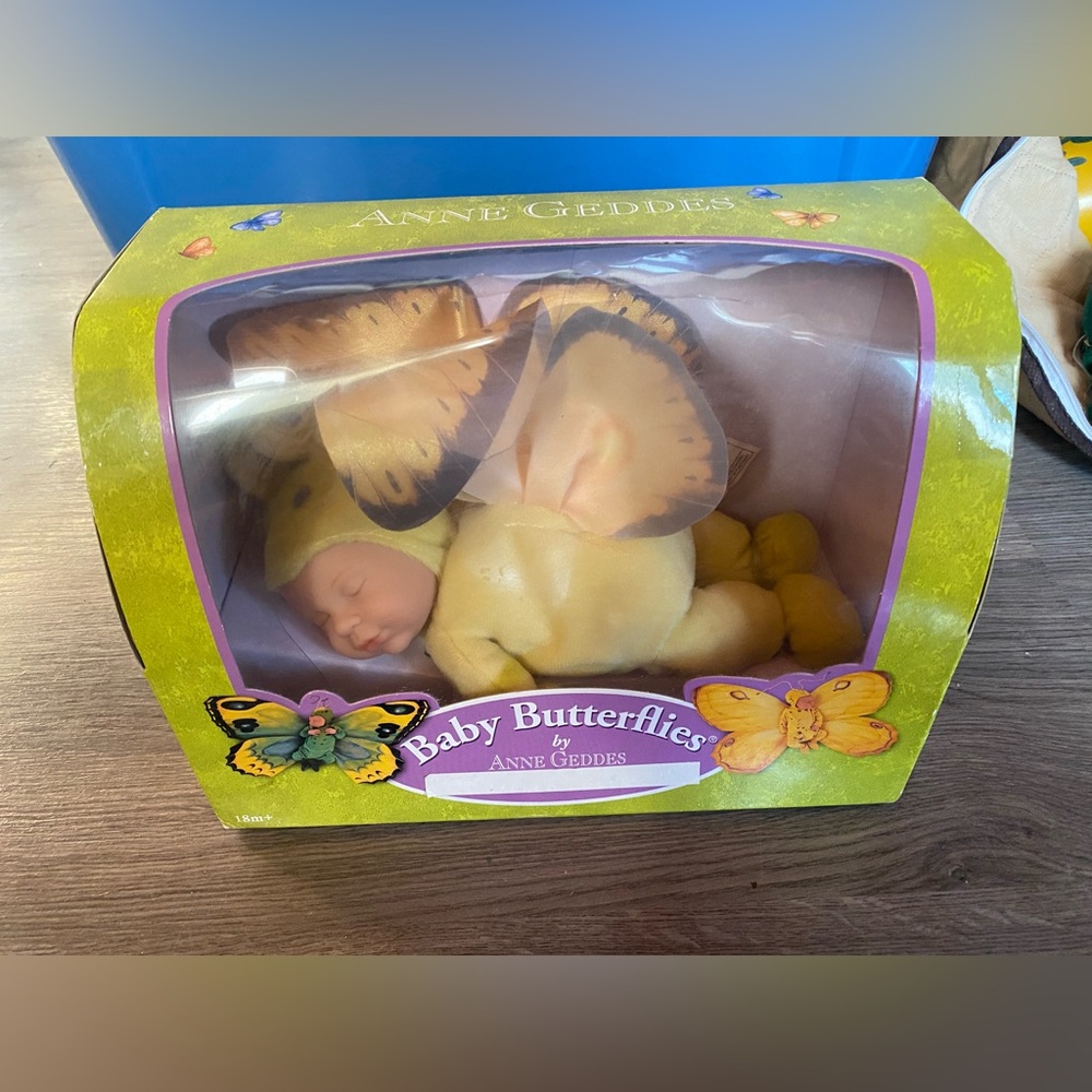 Baby Butterflies Yellow Doll